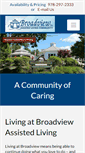 Mobile Screenshot of broadviewassistedliving.com